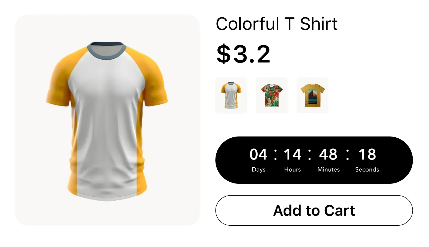 Countdown Timer in a WooCommerce store