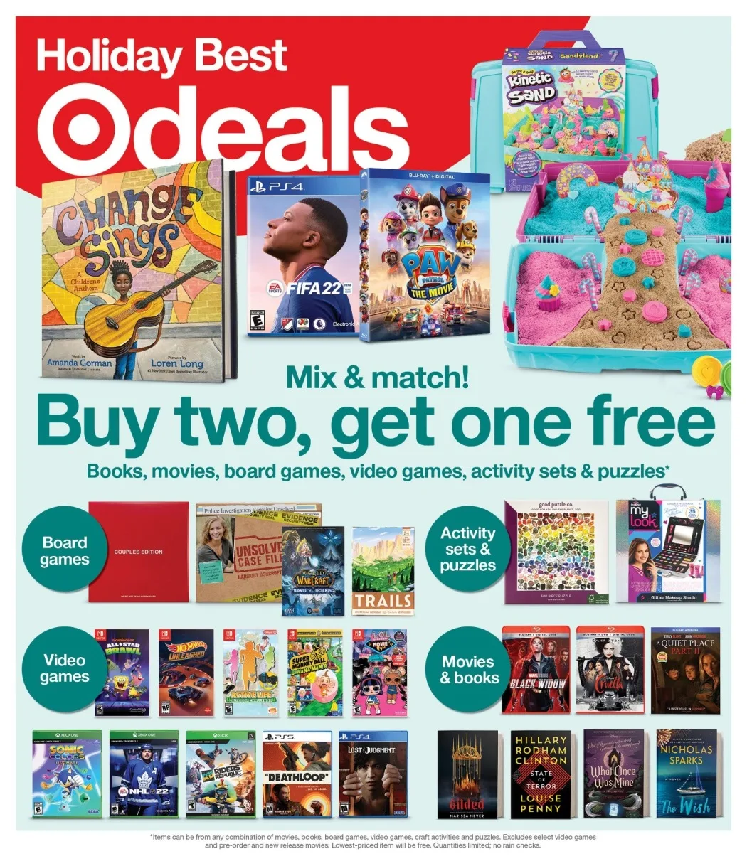 Buy 2 Get 1 Free BOGO deal