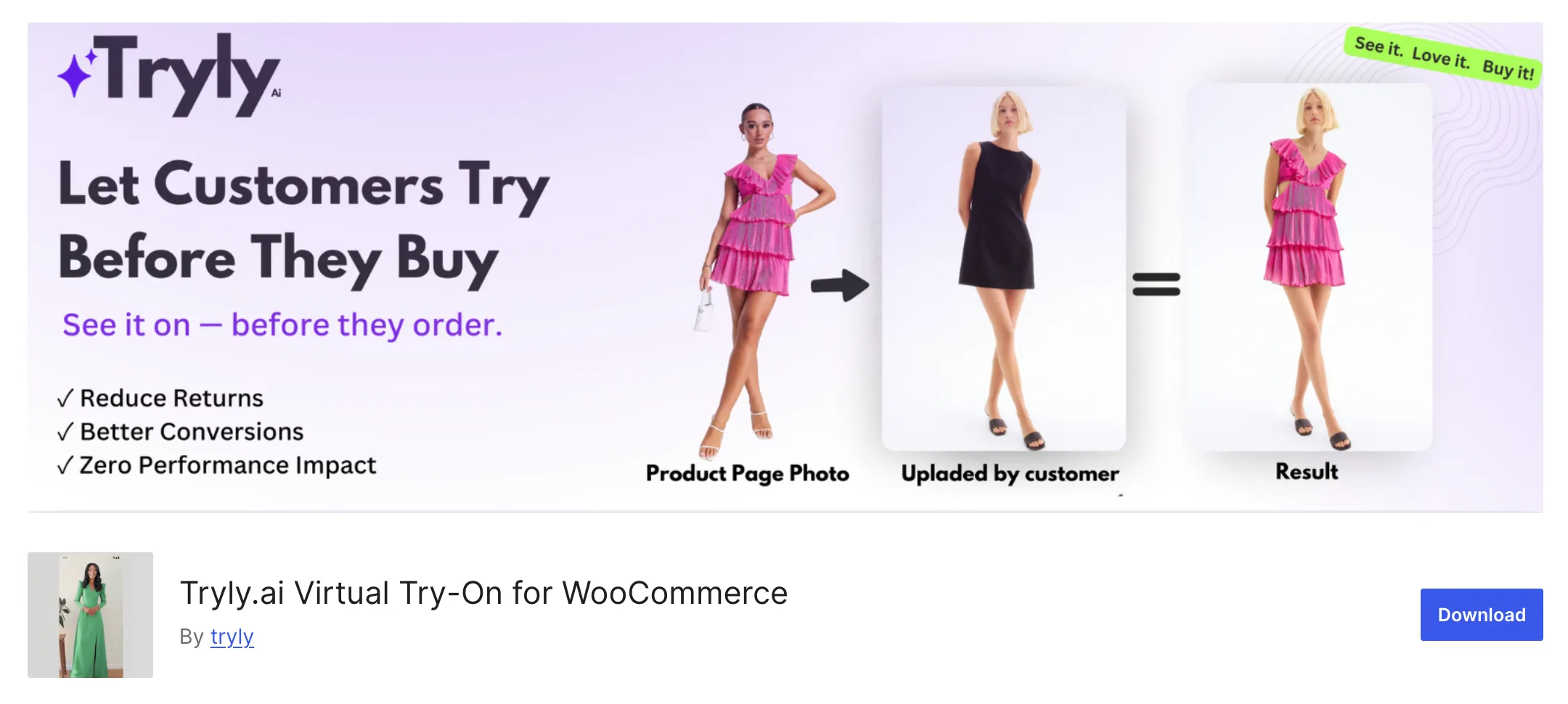 Tryly.ai Virtual Try-On for WooCommerce
