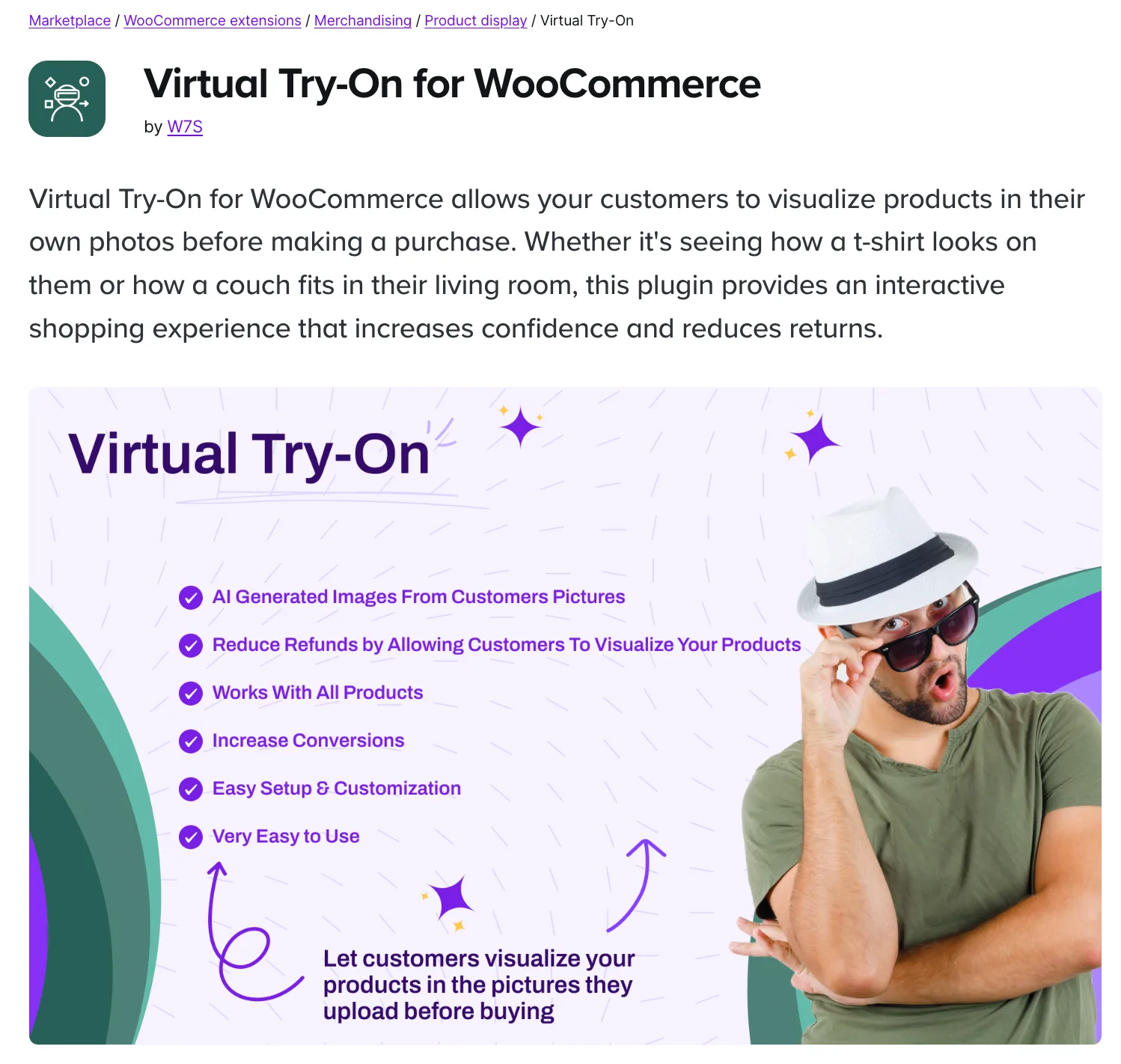 Virtual Try-On for WooCommerce
by W7S