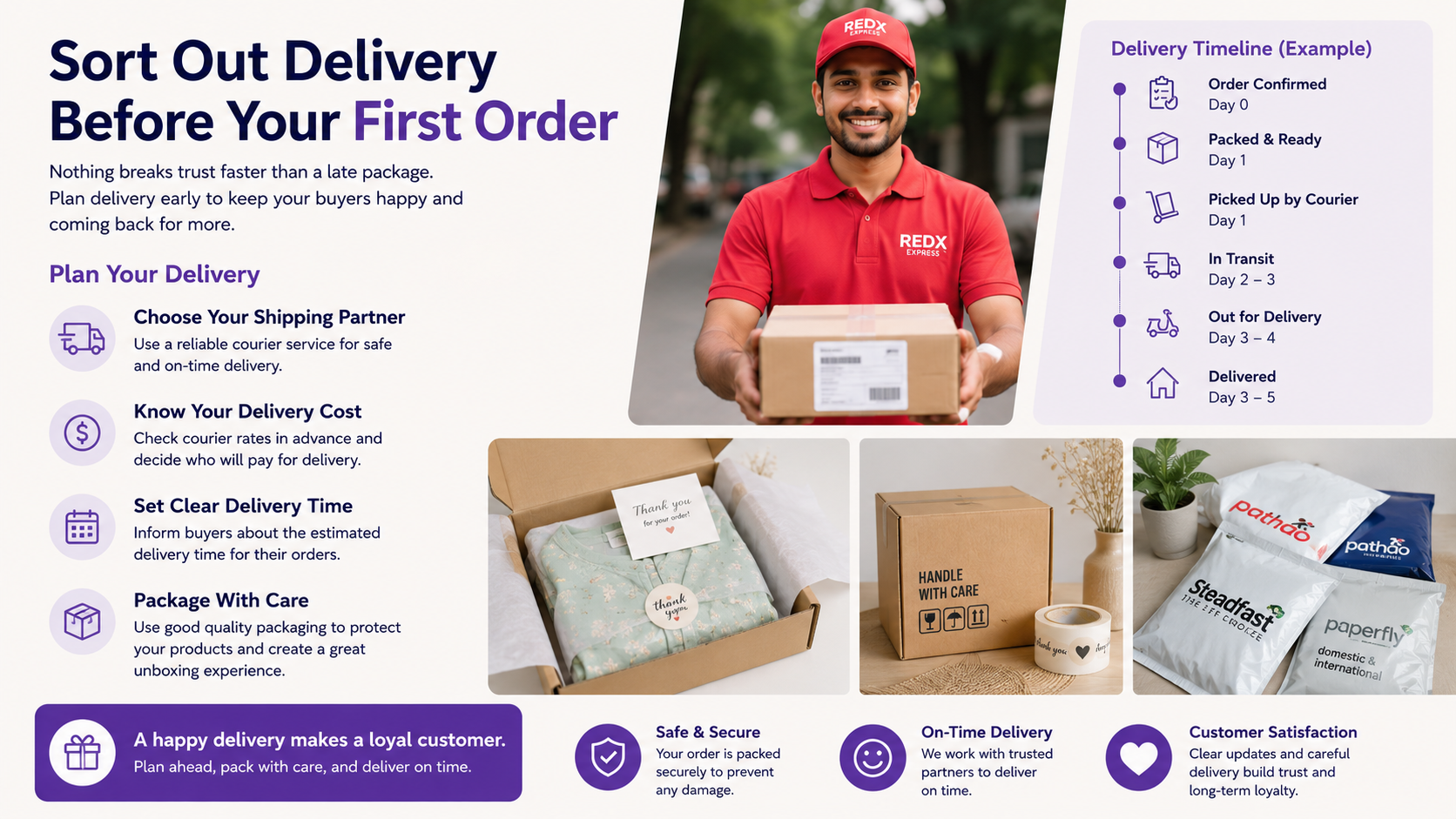 This is an image of how to sort out delivery option