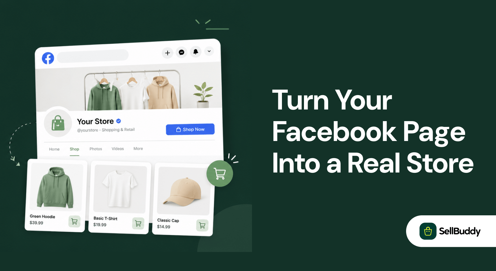 Turn Your Facebook Page Into a Real Store
