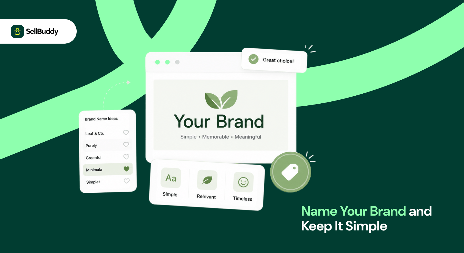 Name Your Brand and Keep It Simple
