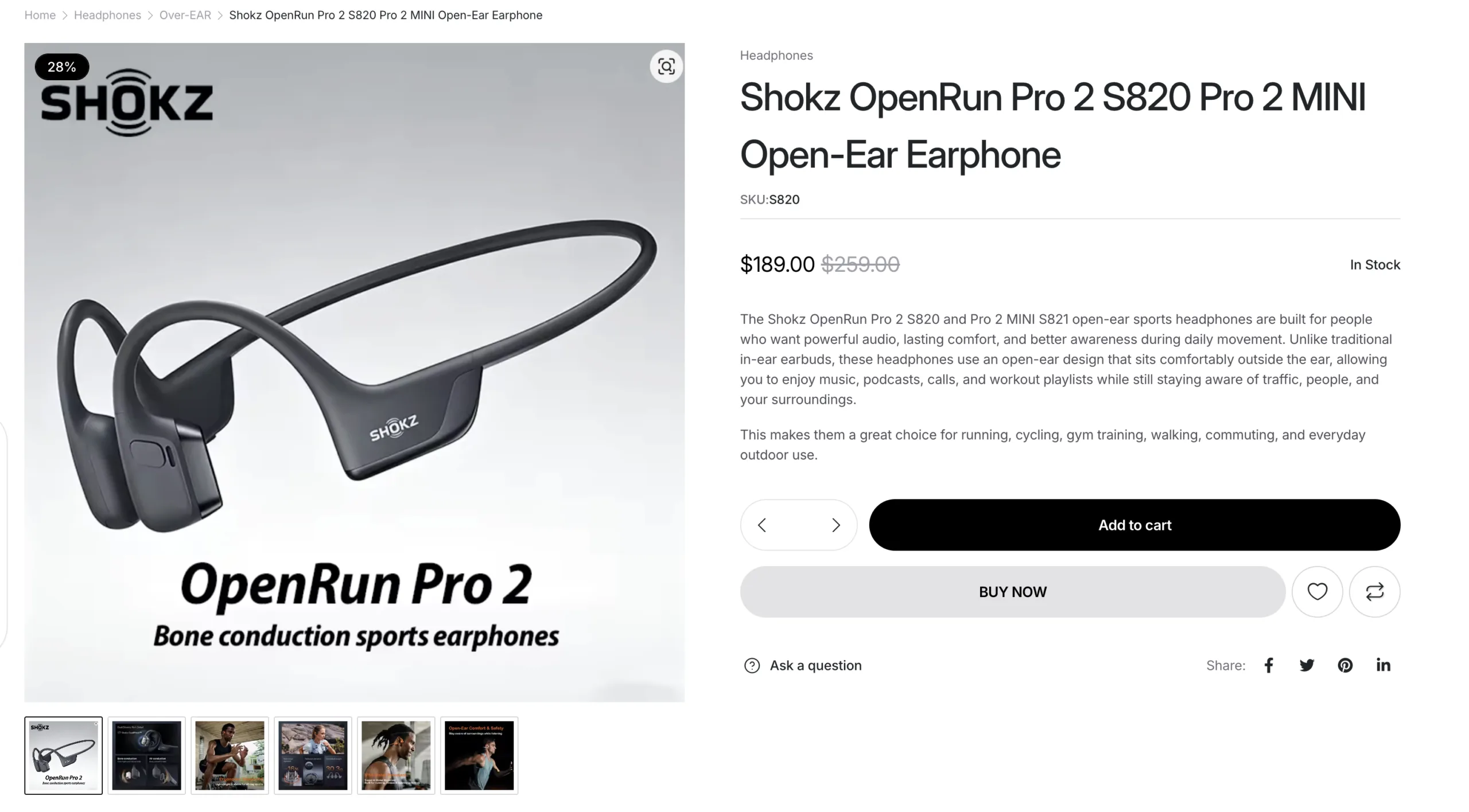 A bad supplier image of an earphone and we are trying to optimize the image with AI