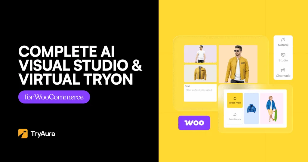 Introducing TryAura - Your Complete AI Visual Studio & Try-On for WooCommerce