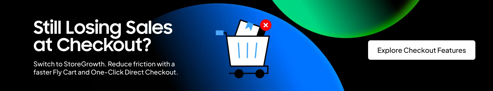 Still losing sales at checkout