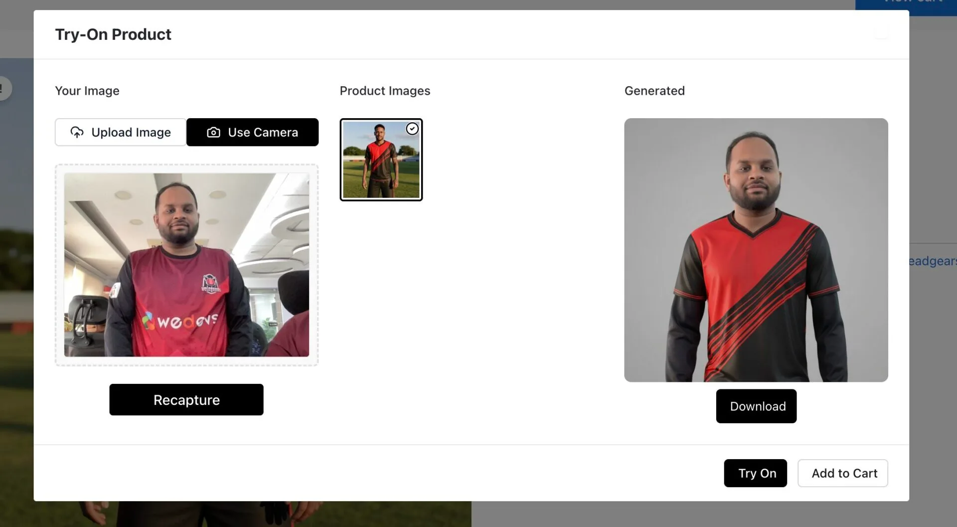 This is a screenshot of Camera Capture